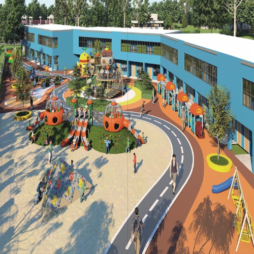 小博士塑料滑梯 (5)